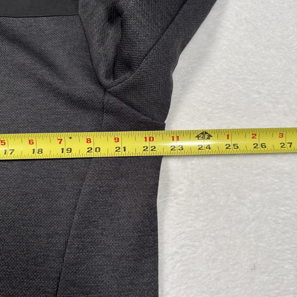 Orvis Jacket Mens Medium Gray Black Full Zip Fleece Softshell Pockets‎ Classic - Picture 6 of 8